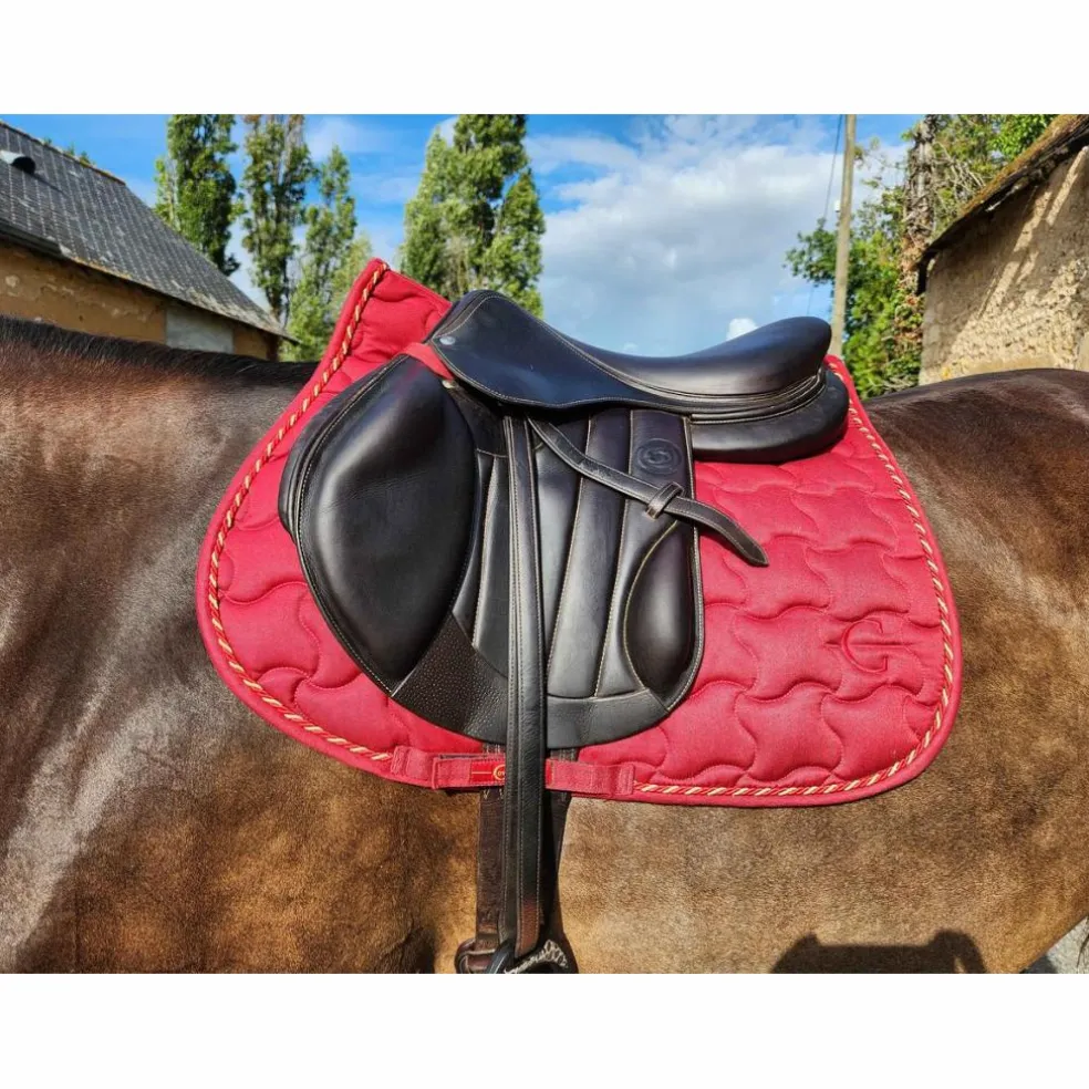 Tapis Covalliero, rouge~framboise