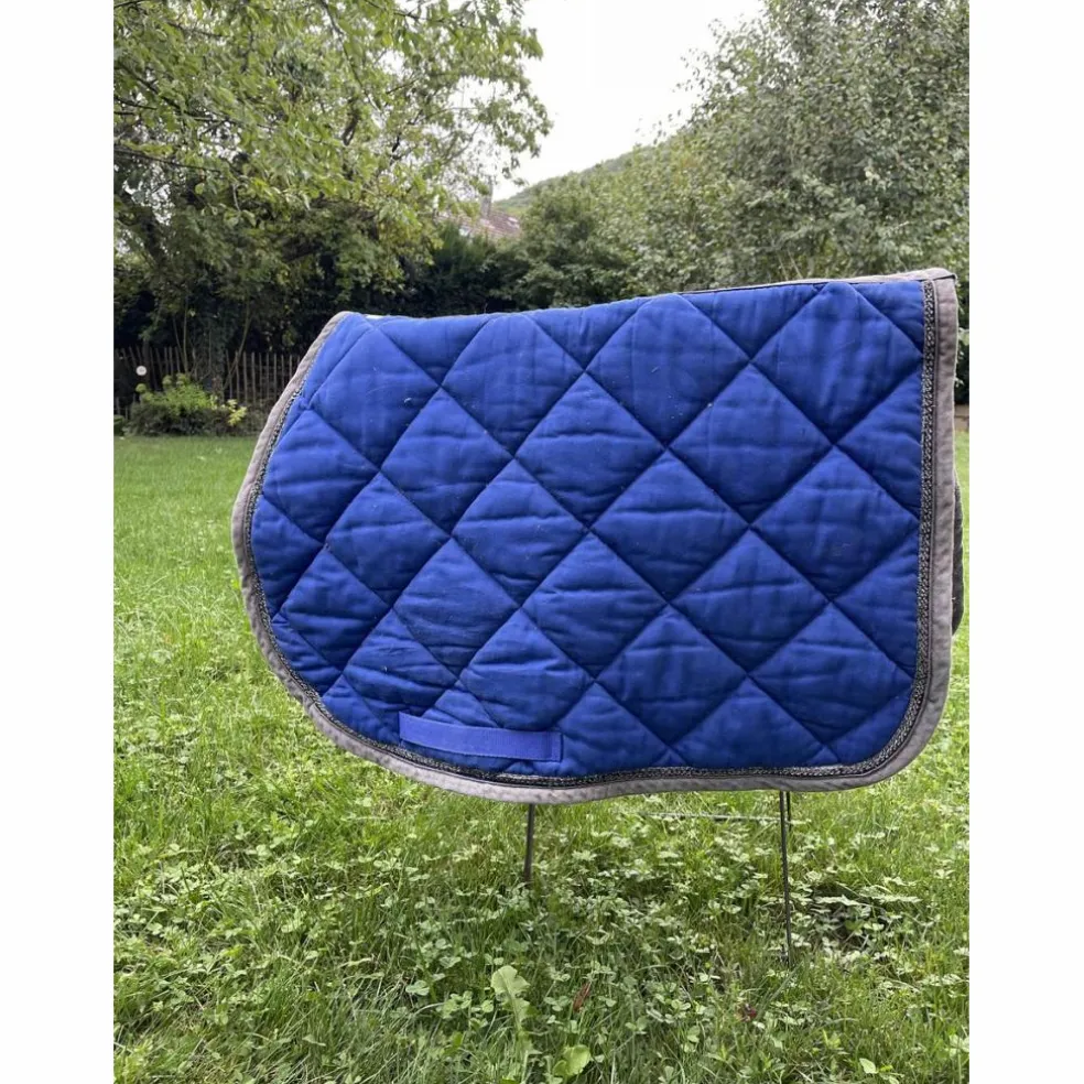 tapis Cristina sport bleu et gris