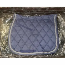 Tapis de dressage cheval violet/bleu parme Equithème