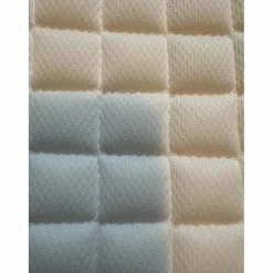 Tapis de dressage EURO-STAR blanc avec liserés
