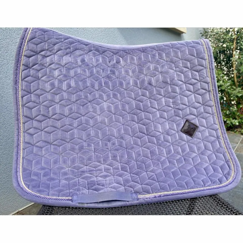 Tapis de dressage velvet mauve