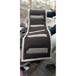 Tapis de longe + bandes polo + bonnet assortis