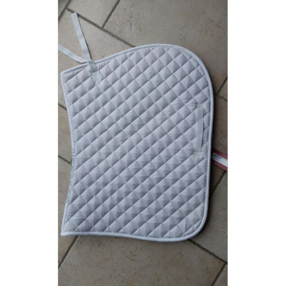 Tapis de selle blanc neuf