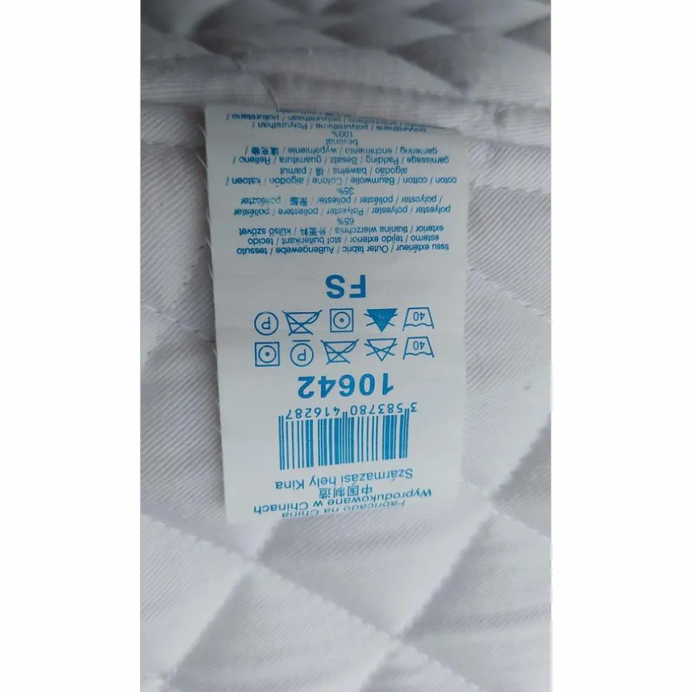 Tapis de selle blanc neuf