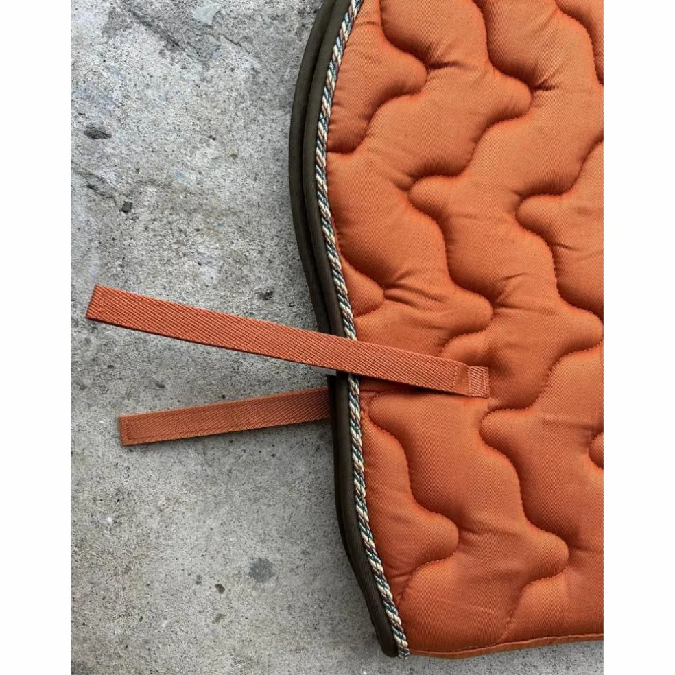 tapis de selle Equitheme neuf orange