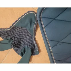 Tapis de selle et bonnet, taille cheval