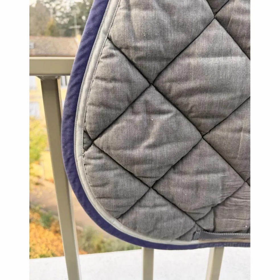 Tapis d’équitation RG Italy gris foncé taille cheval