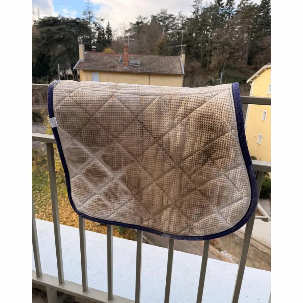 Tapis d’équitation RG Italy gris foncé taille cheval