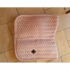 Tapis dressage kentucky velvet Pearl rose pale