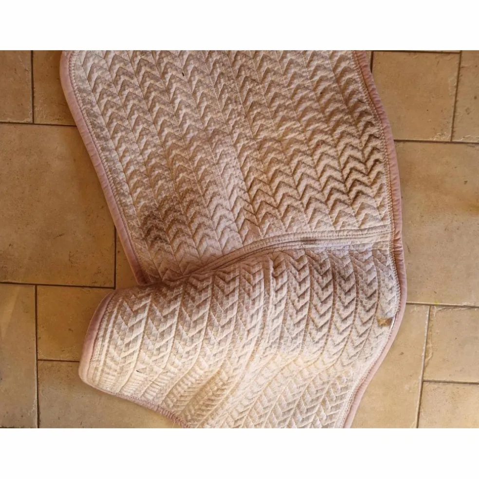 Tapis dressage kentucky velvet Pearl rose pale