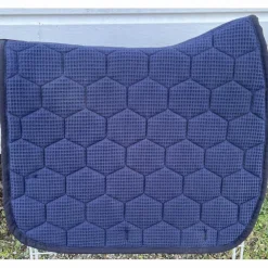 Tapis dressage violet bord noir et or Equidées