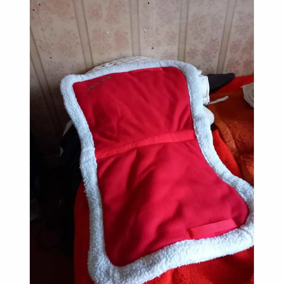 tapis en mouton pour Noël
