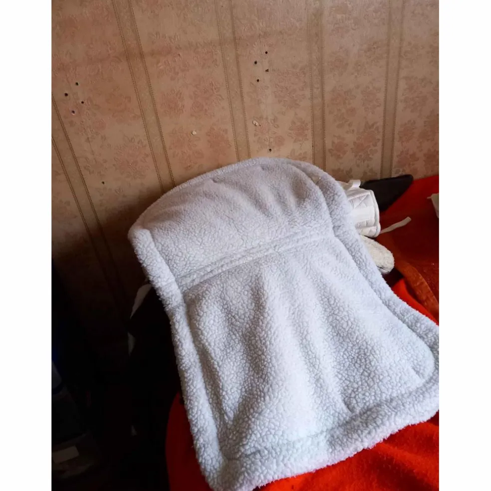 tapis en mouton pour Noël