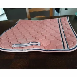 tapis equitheme rose pale