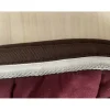 Tapis et Bonnet Anna Scarpati Bordeaux