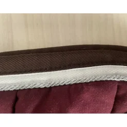 Tapis et Bonnet Anna Scarpati Bordeaux