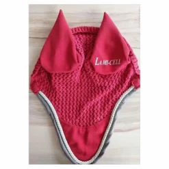 Tapis et bonnet rouge