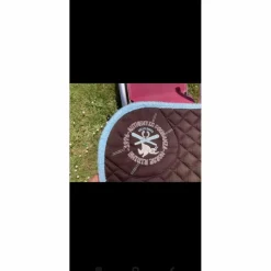 Tapis Fouganza marron et bleu