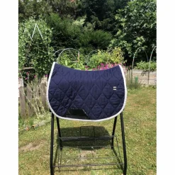 Tapis GEM bleu marine et argenté