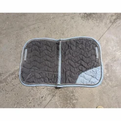 TAPIS GRIS ET BLEU