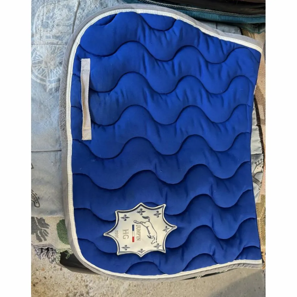 Tapis Hervé Godignon bleu roi
