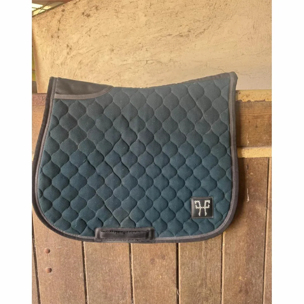 tapis Horse pilot bleu canard