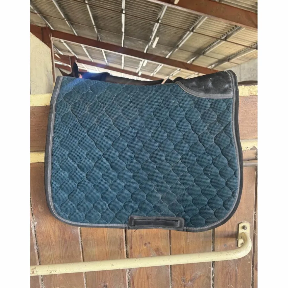 tapis Horse pilot bleu canard