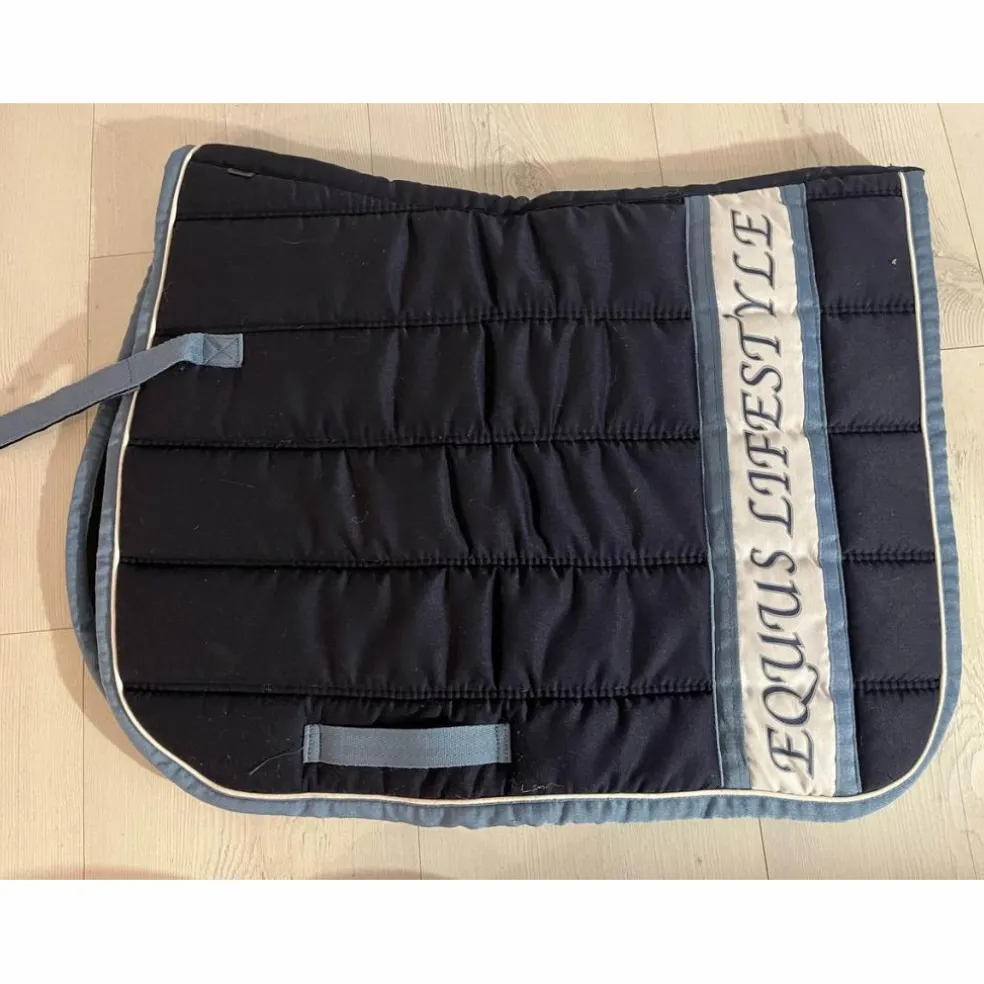 tapis horze bleu marine/ciel