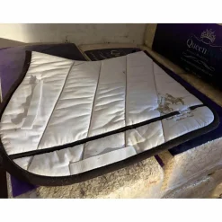 Tapis HV polo blanc et marron