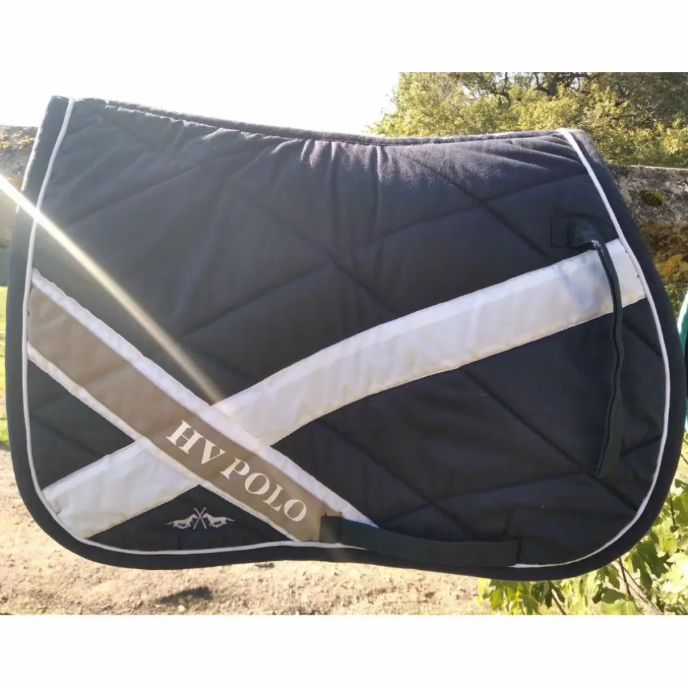 Tapis HV Polo marine taille poney