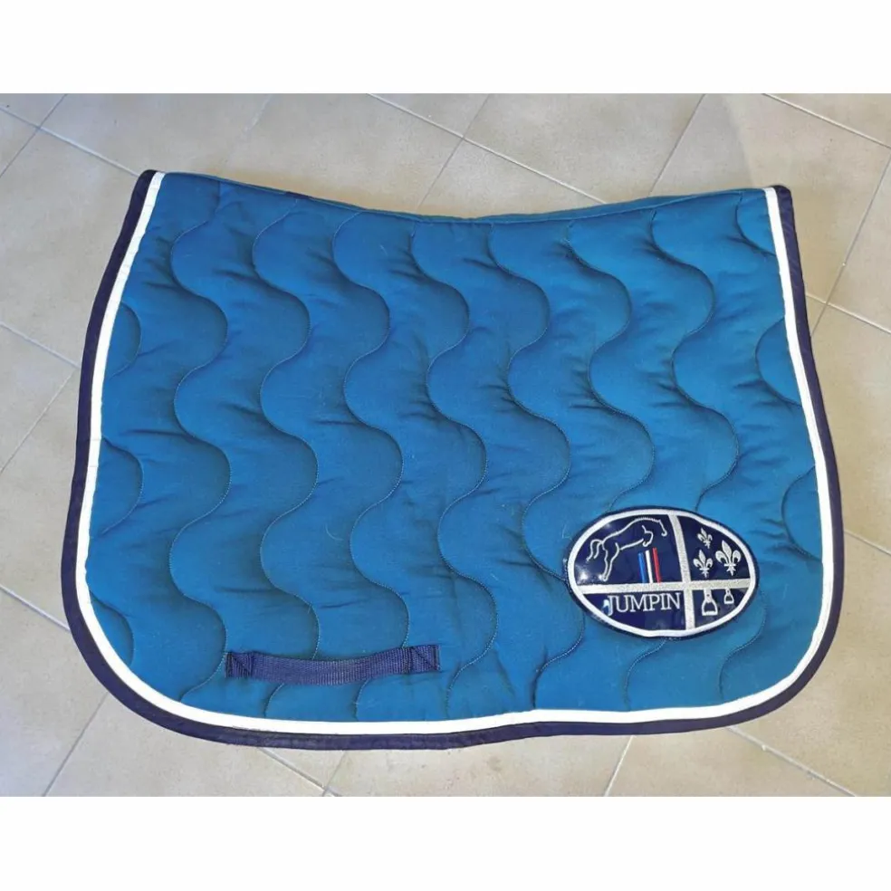 Tapis Jumpin bleu canard