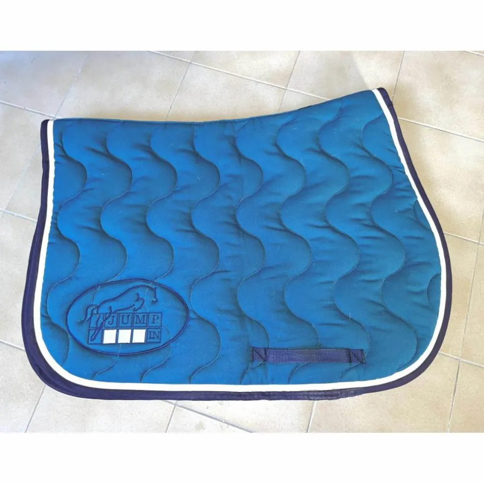 Tapis Jumpin bleu canard