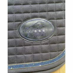 Tapis jumpin bleu marine strass