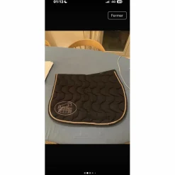 tapis jumpin noir et rose gold