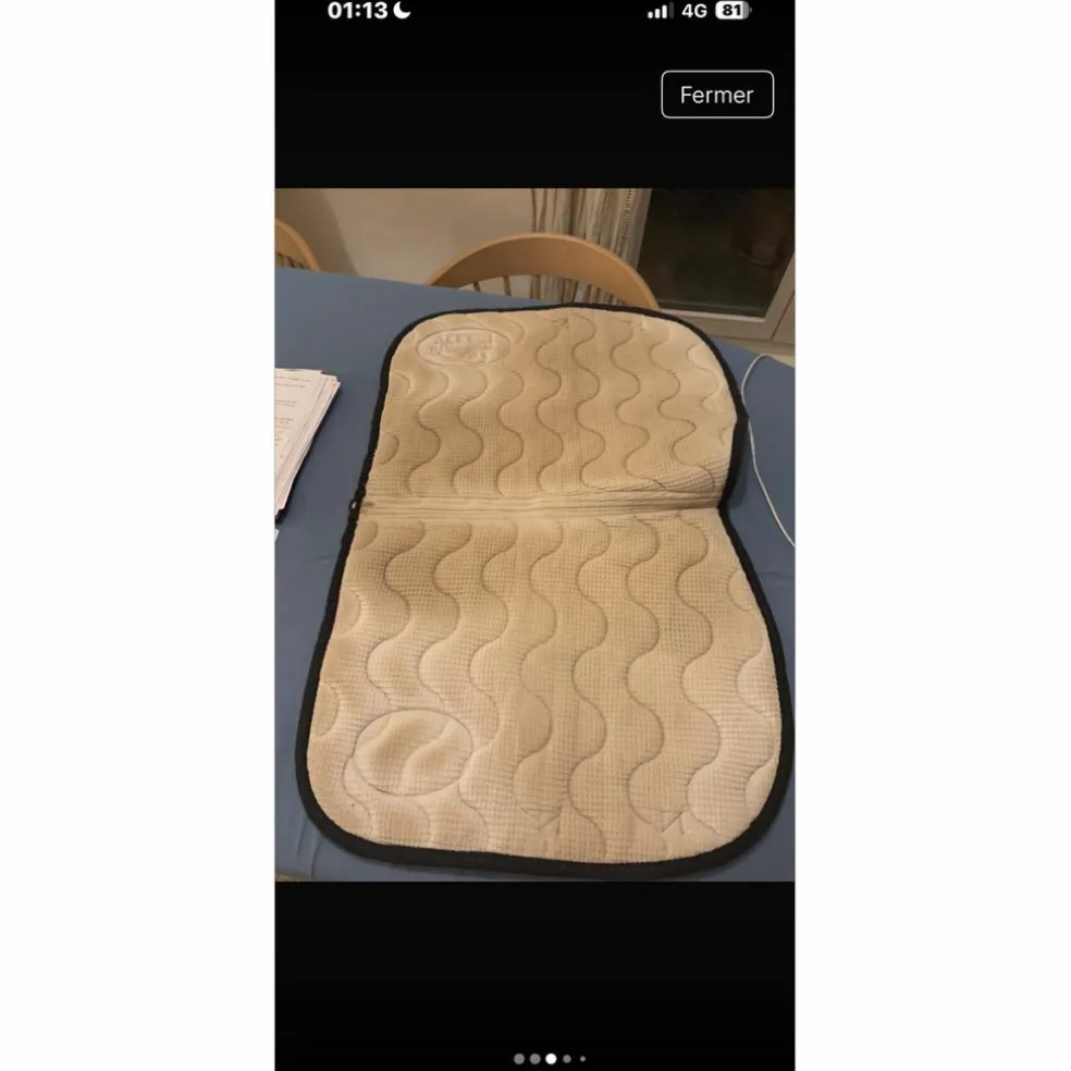 tapis jumpin noir et rose gold