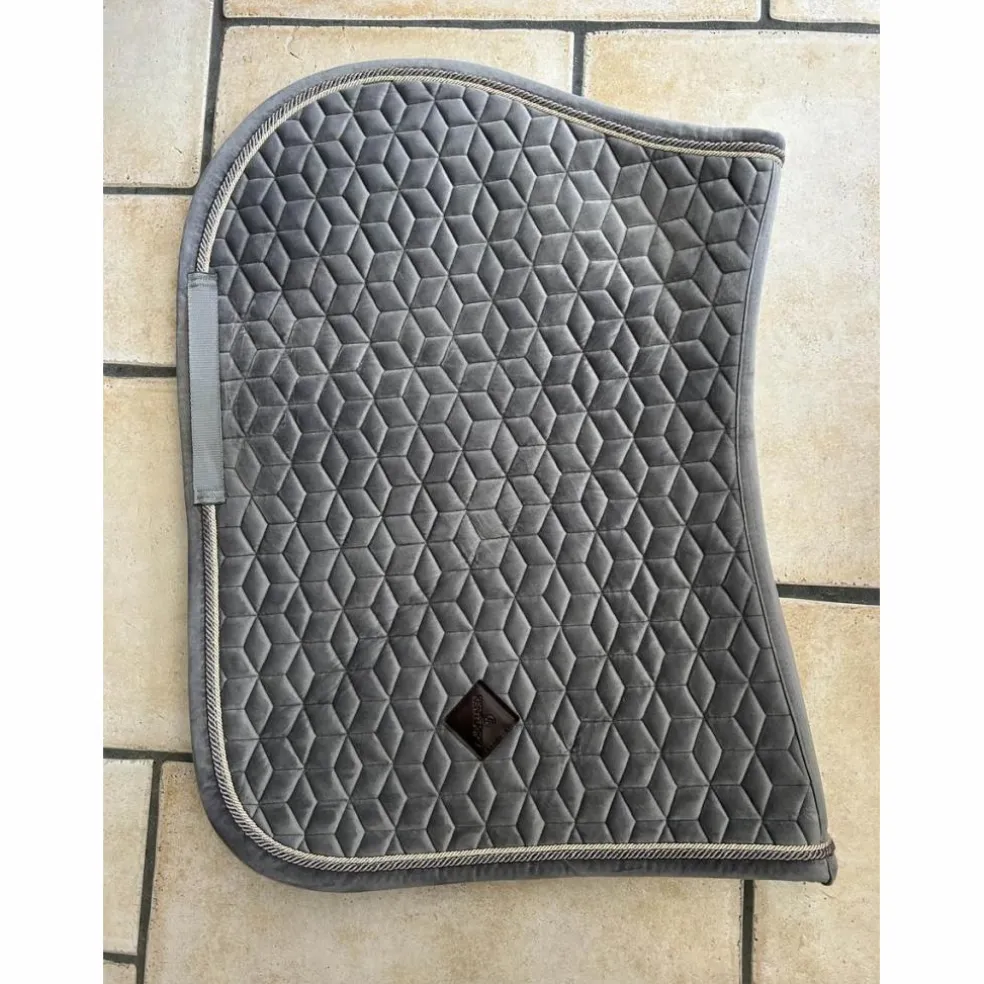 Tapis kentucky velvet gris