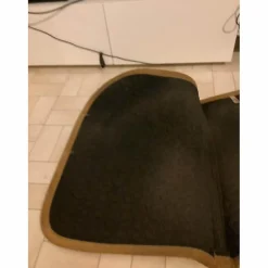 tapis Kentucky velvet moutarde+bonnet moutarde