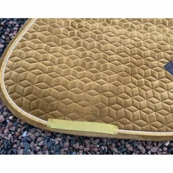 Tapis Kentucky Velvet moutarde cheval
