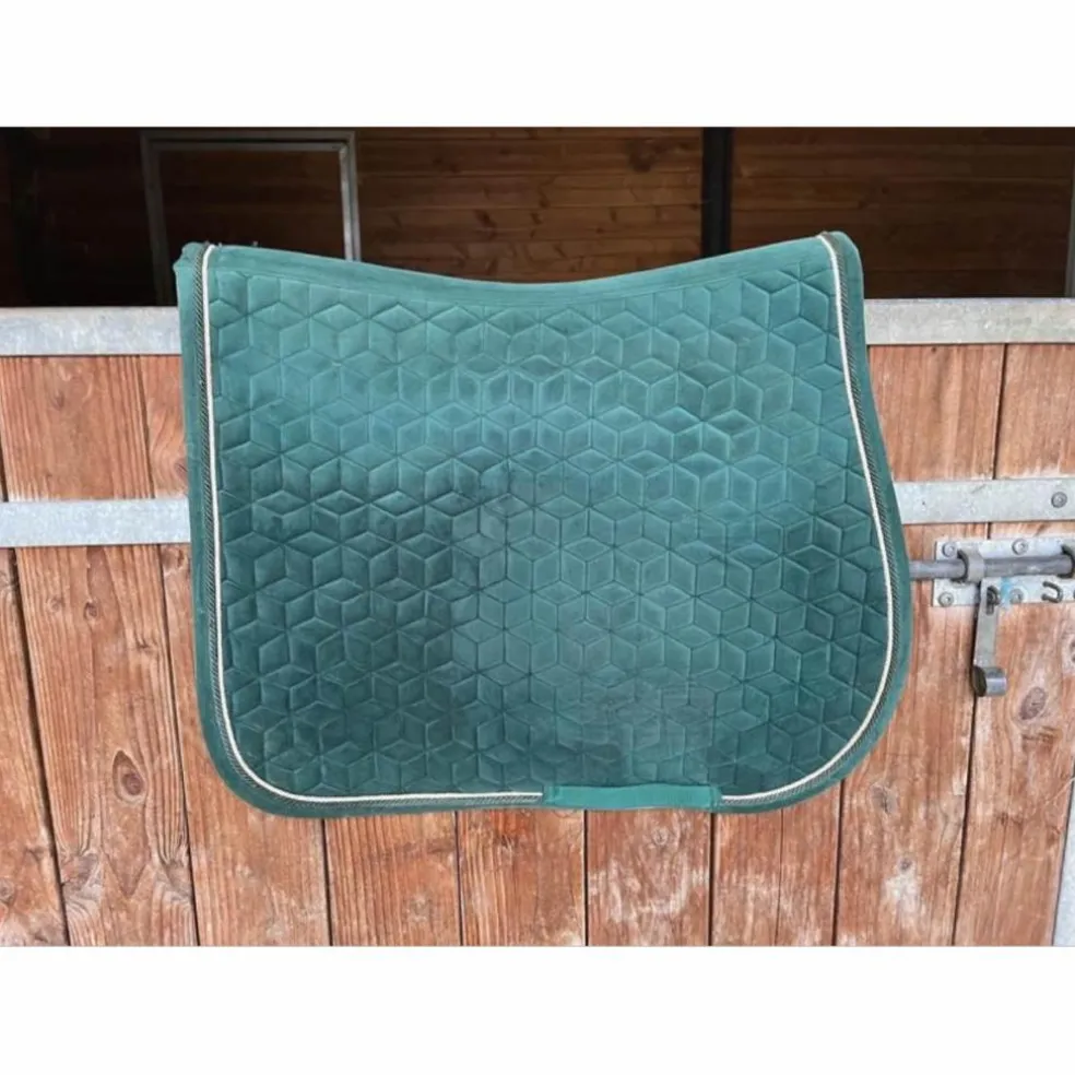 tapis Kentucky velvet vert sapin