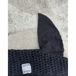 tapis noir et rouge GEM