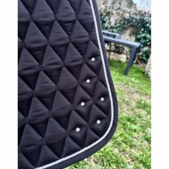Tapis, noir, paillettes fouganza
