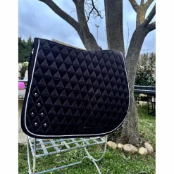Tapis, noir, paillettes fouganza