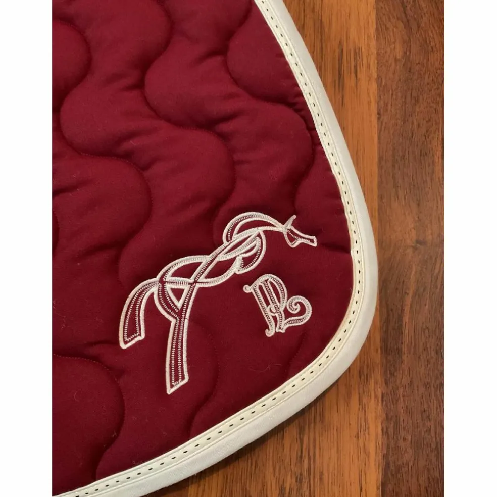Tapis Pénélope rouge bordeaux