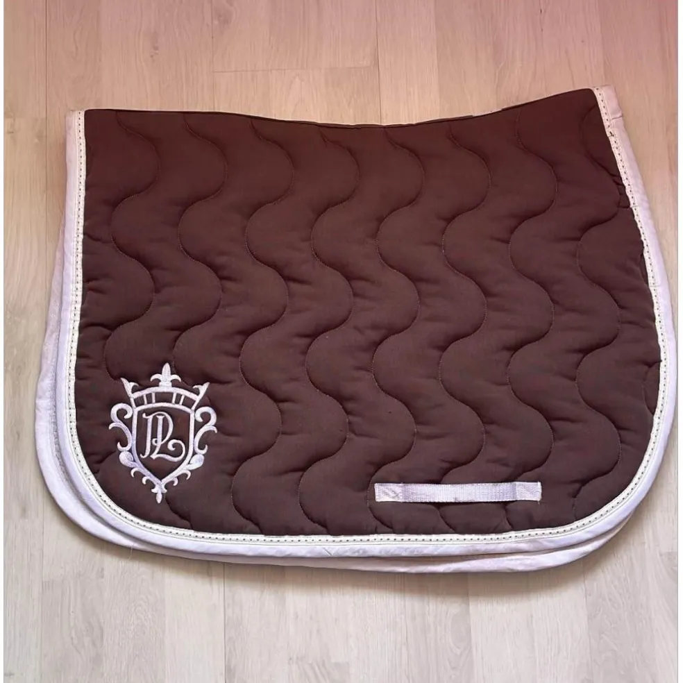 Tapis Pénélope taupe et blanc