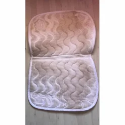 Tapis Pénélope taupe et blanc