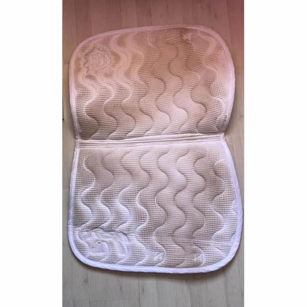 Tapis Pénélope taupe et blanc