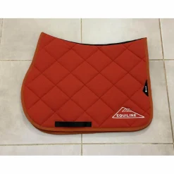 tapis équiline orange