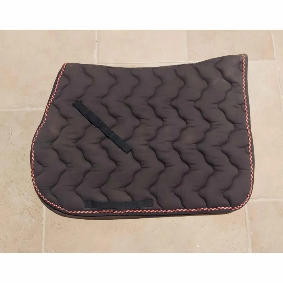 Tapis équithème bleu