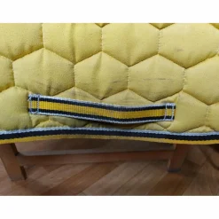 Tapis équithème jaune