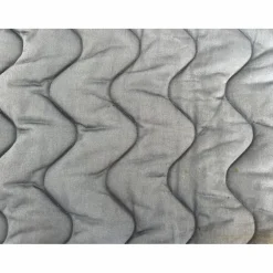 Tapis RG coton bleu indigo biais bbr